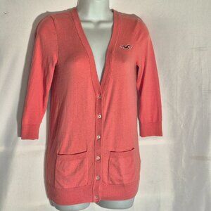 HOLLISTER California Peach colored stylish sweater top in size Medium
